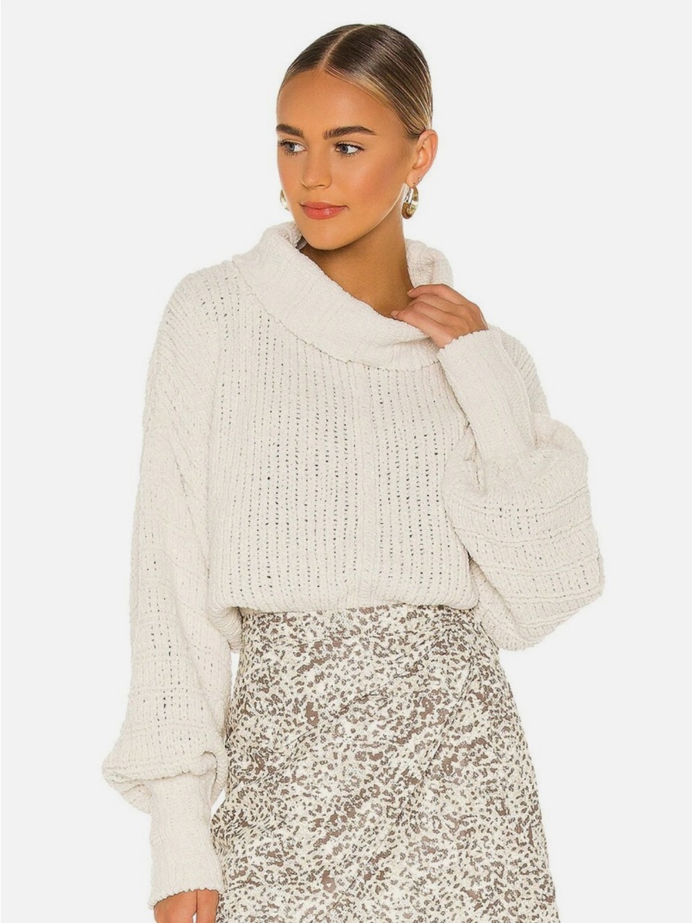 Free People Be Yours Sweat in Vanilla Bean